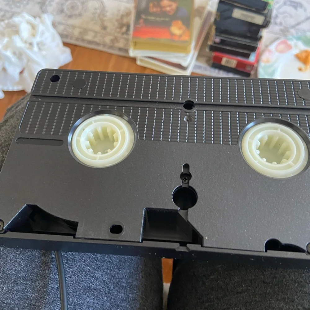 Disney Iron Will VHS with Blue and White Cover